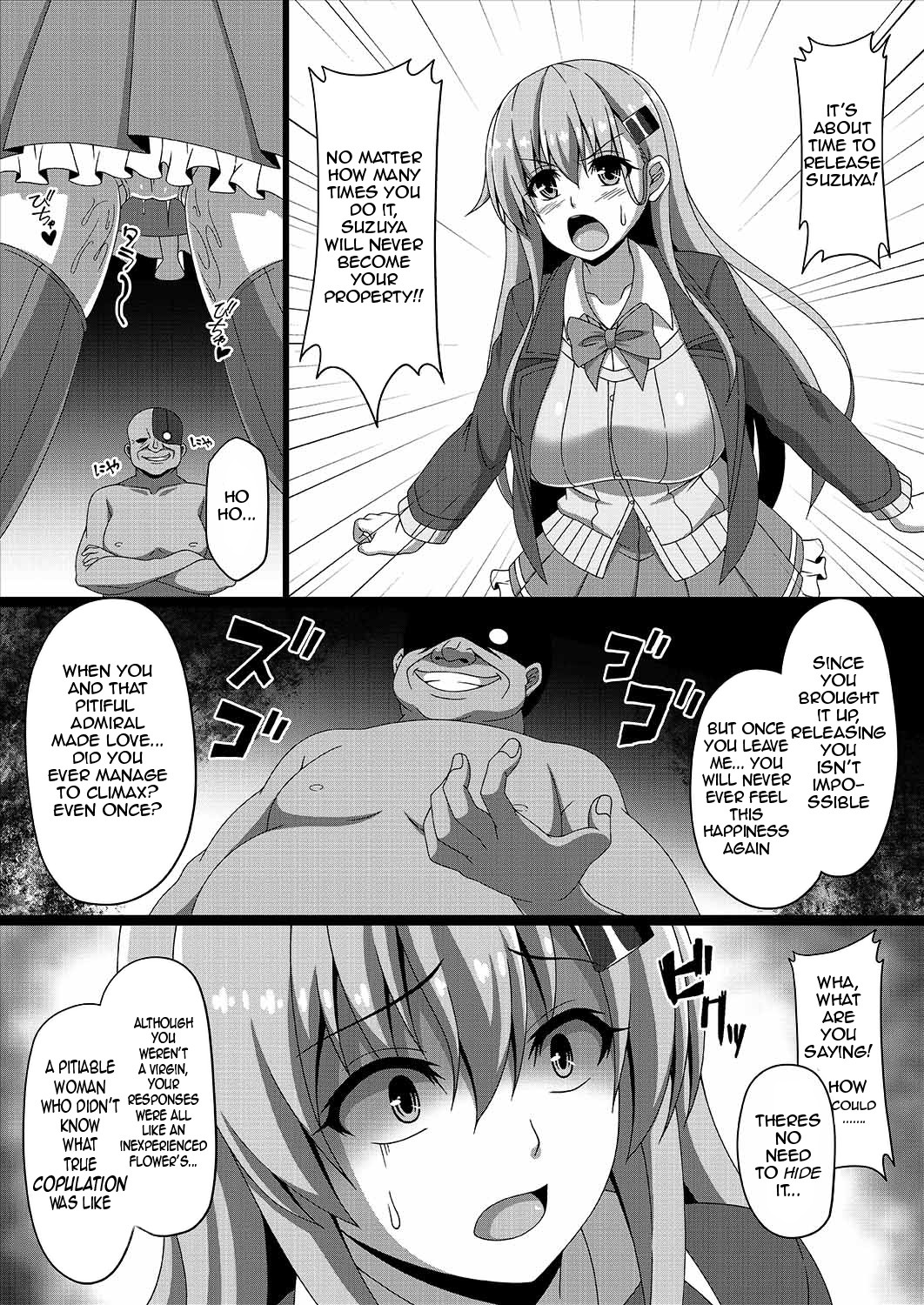 Hentai Manga Comic-The All Fleets Corruption Plan 3 ~Suzuya Edition~-Read-12